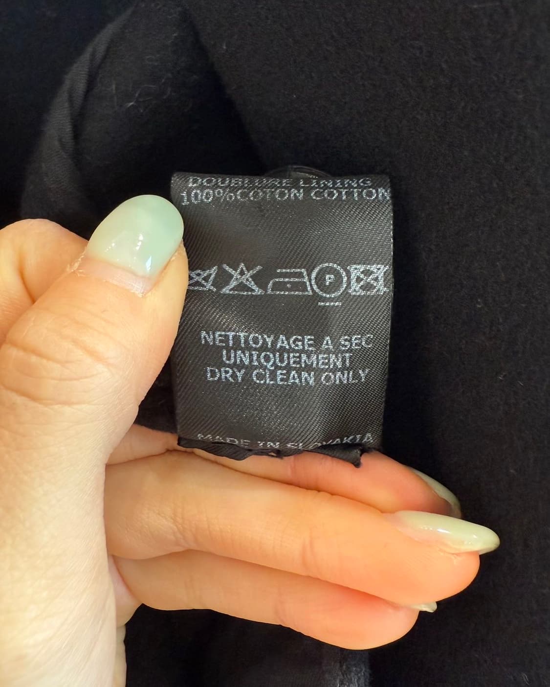 이자벨마랑 블랙 캐시미어 혼방 롱 코트 상품이미지10