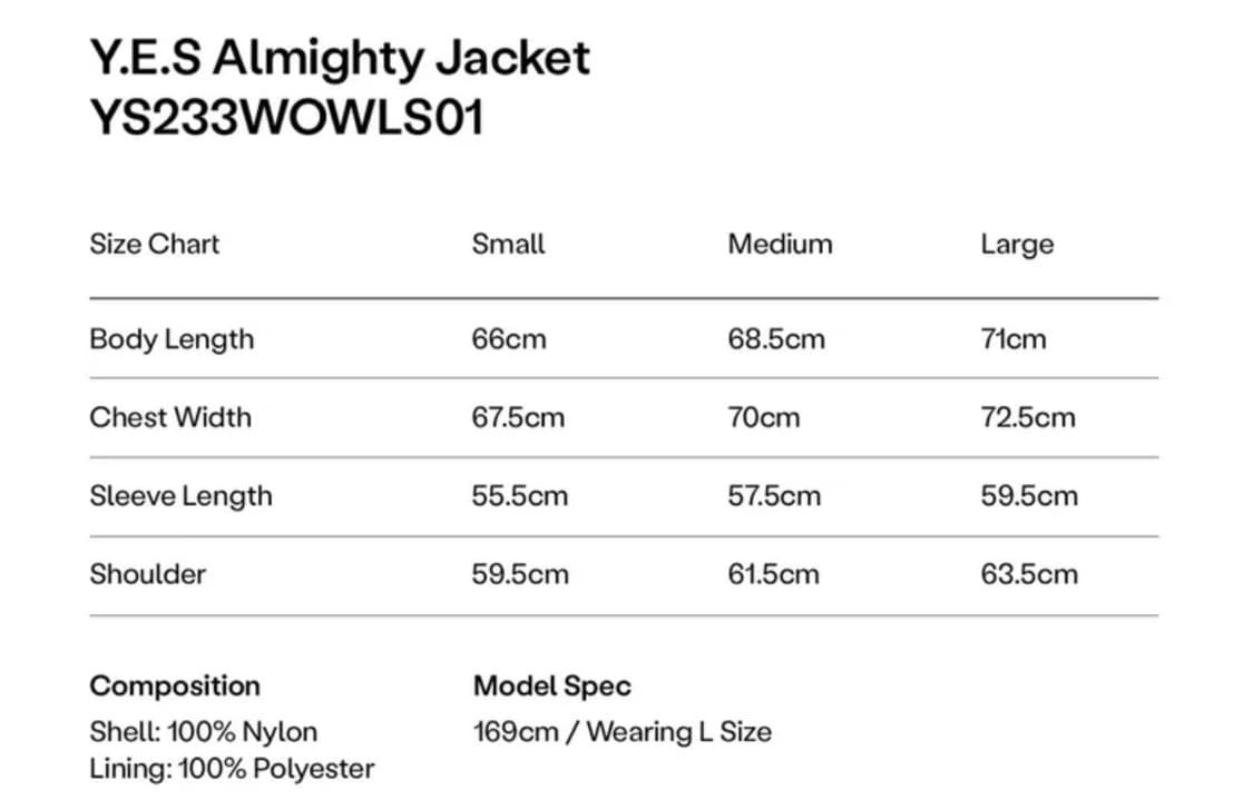 예스아이씨 집업 자켓 상품이미지3