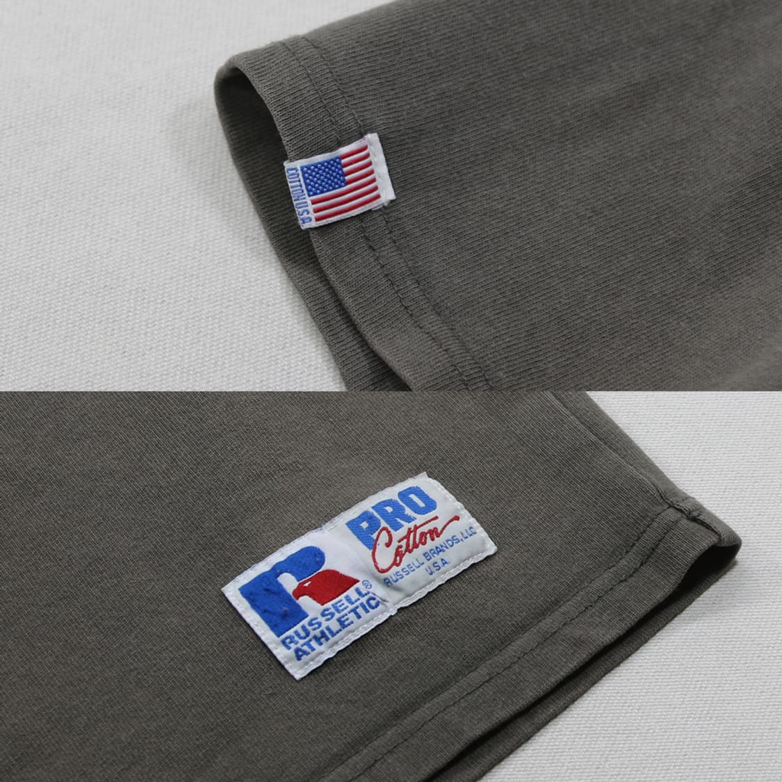 (착용컷) RUSSELL ATHLETIC 반팔 티셔츠 (남성용 100) 상품이미지8