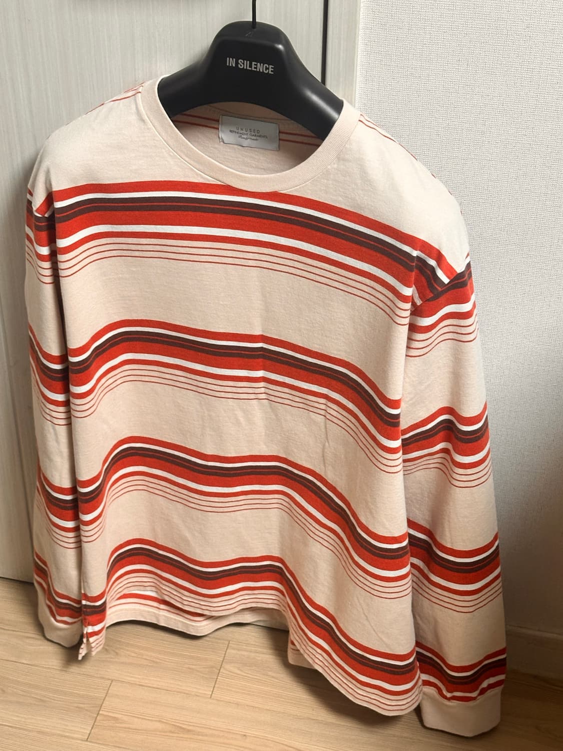 언유즈드 unused 보더티 티셔츠 3사이즈 상품이미지2