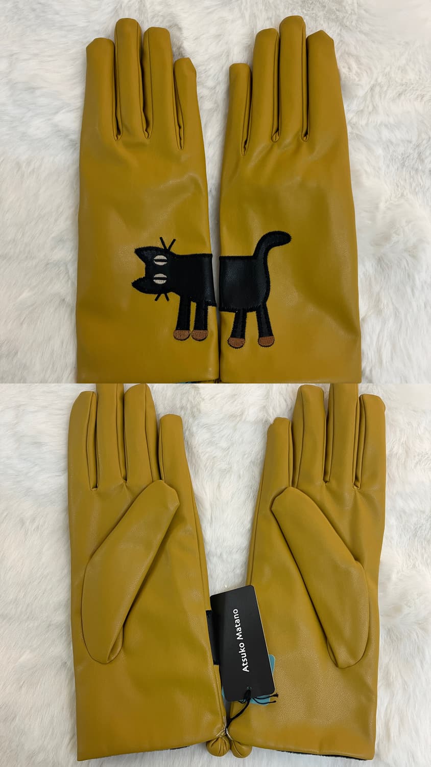 🐈‍⬛ Atsuko Matano 가죽 장갑 상품이미지5