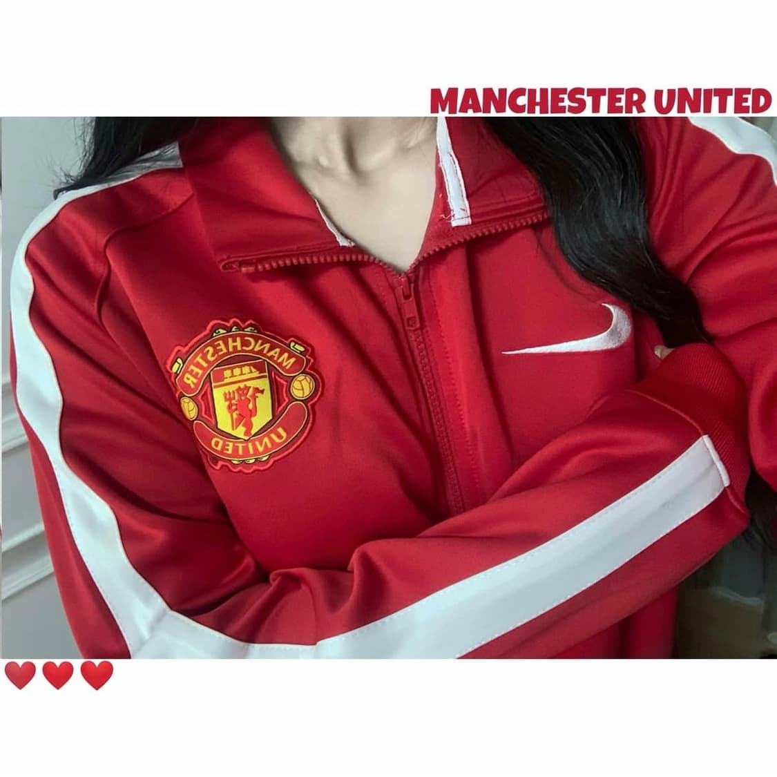 나이키 맨유 국대 축구 져지 집업 트랙탑 상품이미지1