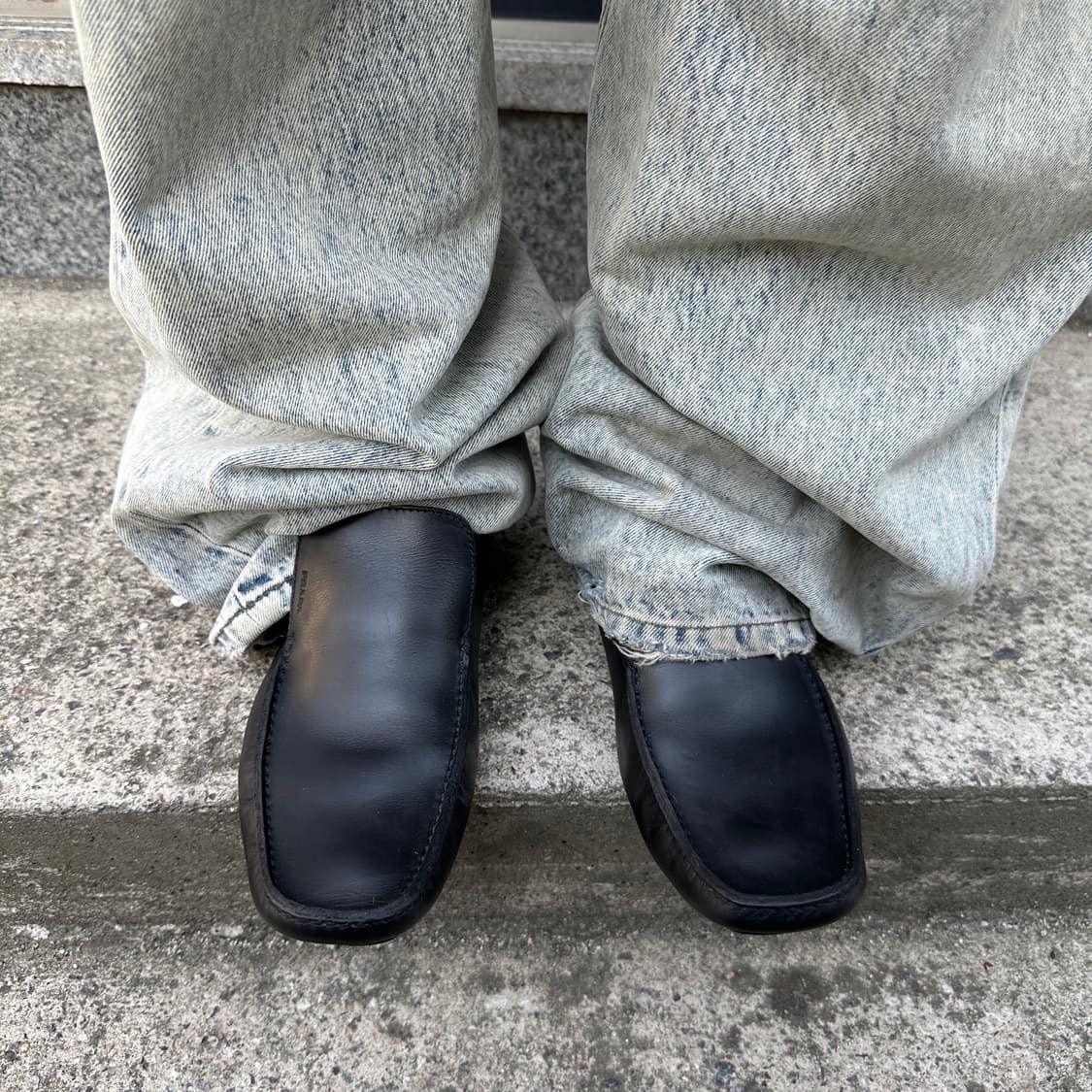 00s 프라다 스포츠 가죽 숏 부츠 상품이미지8