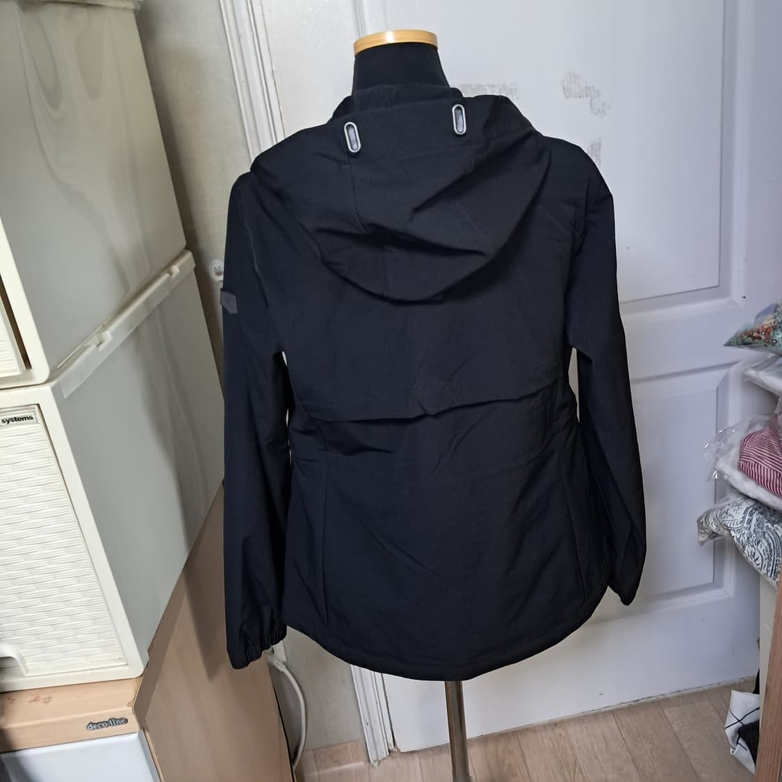 (거의새제품)DKNY 골프 여성점퍼 자켓 후드집업 M 상품이미지2