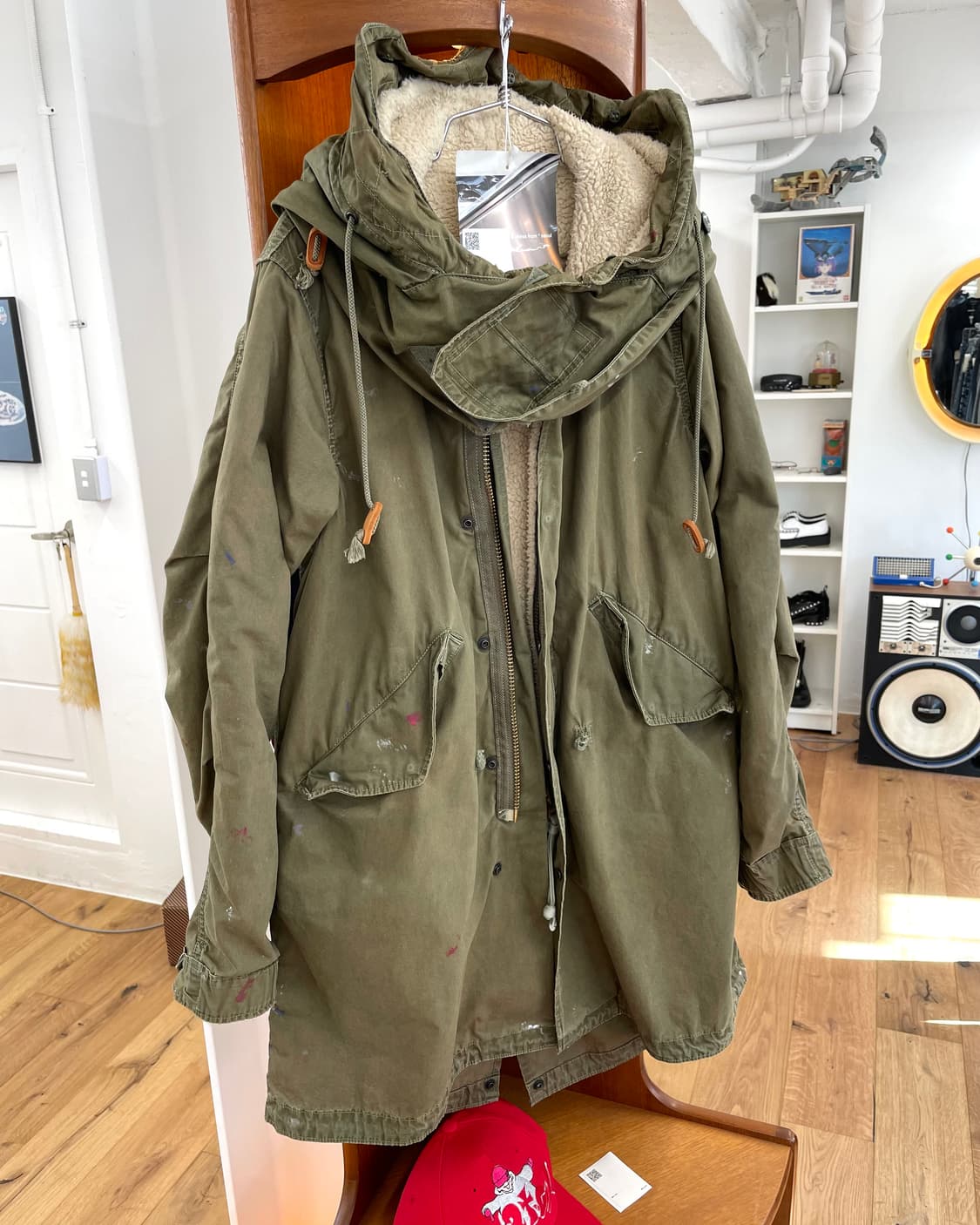 [M] RNA 유니언잭 피쉬테일 파카 상품이미지3