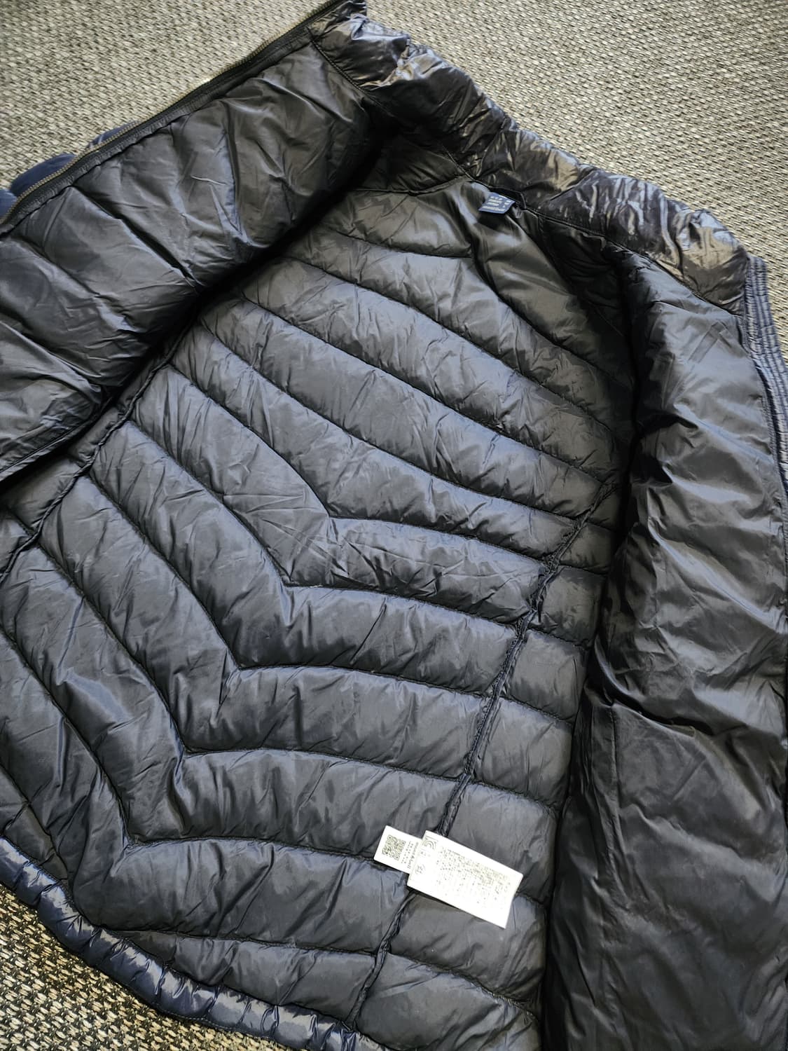 몽벨 네이비 경량 구스다운 패딩   100 L사이즈  상품이미지6