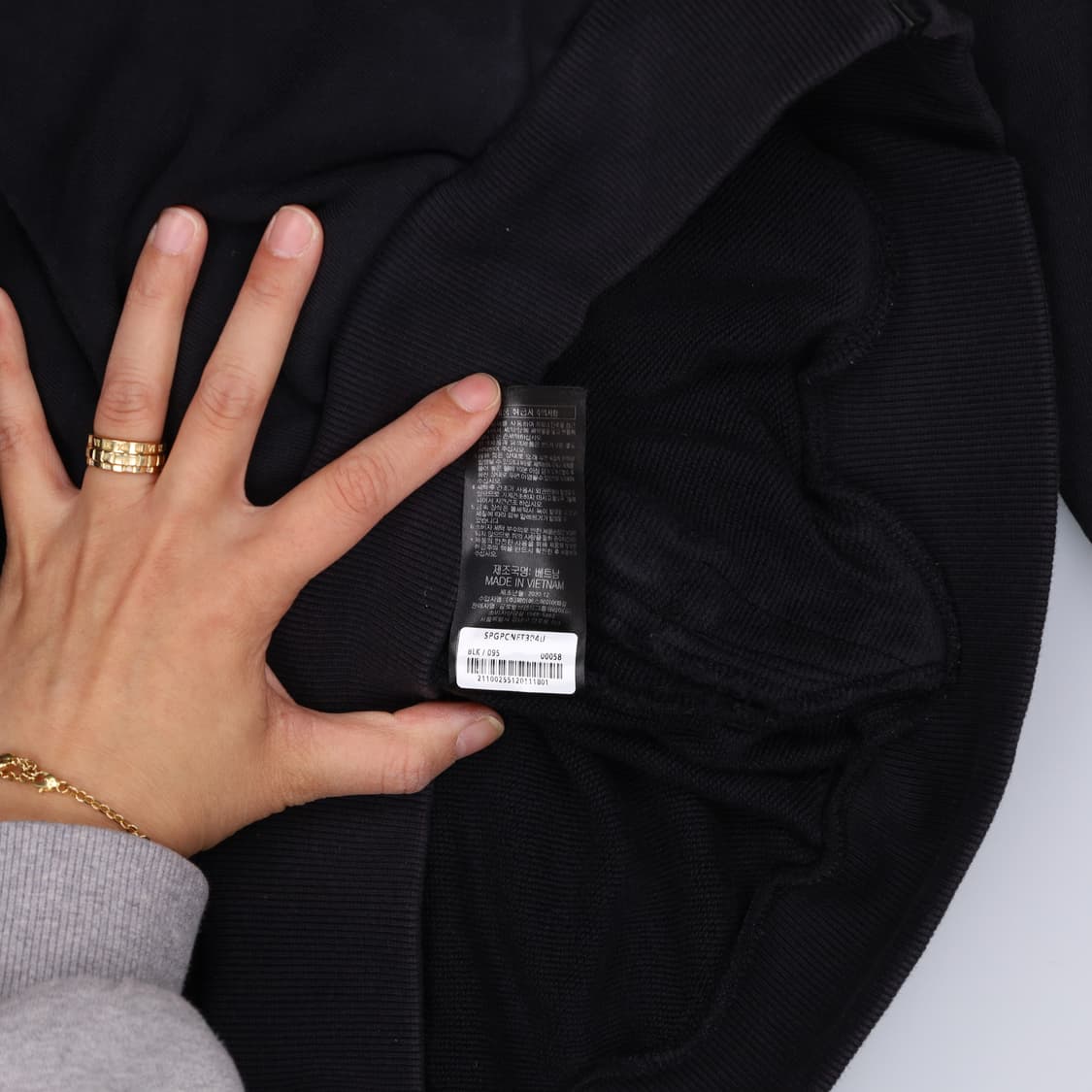 M 스파이더 블랙 후드집업 0414H1 상품이미지6