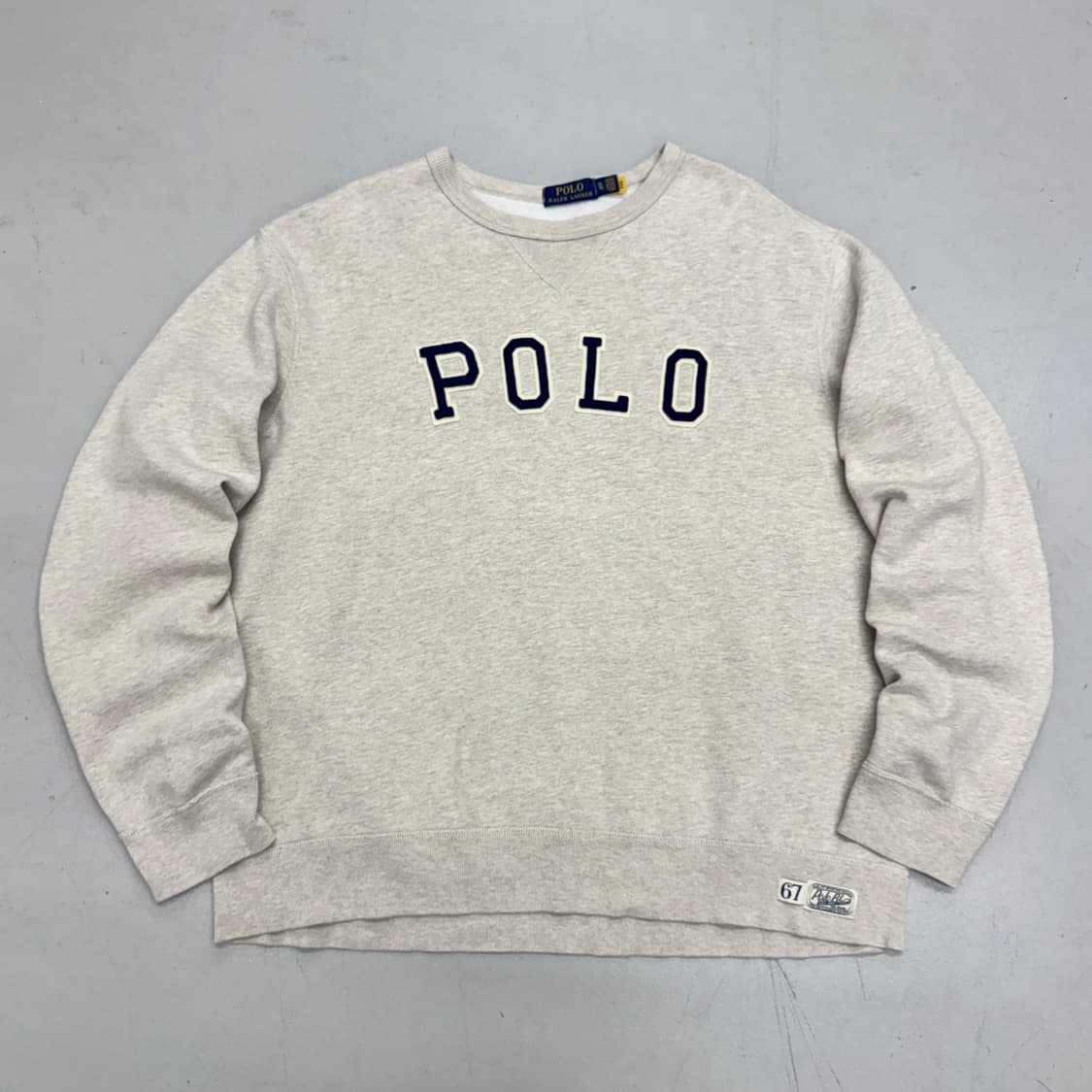 폴로 신형 XL 오버핏 아치로고 맨투맨 상품이미지2