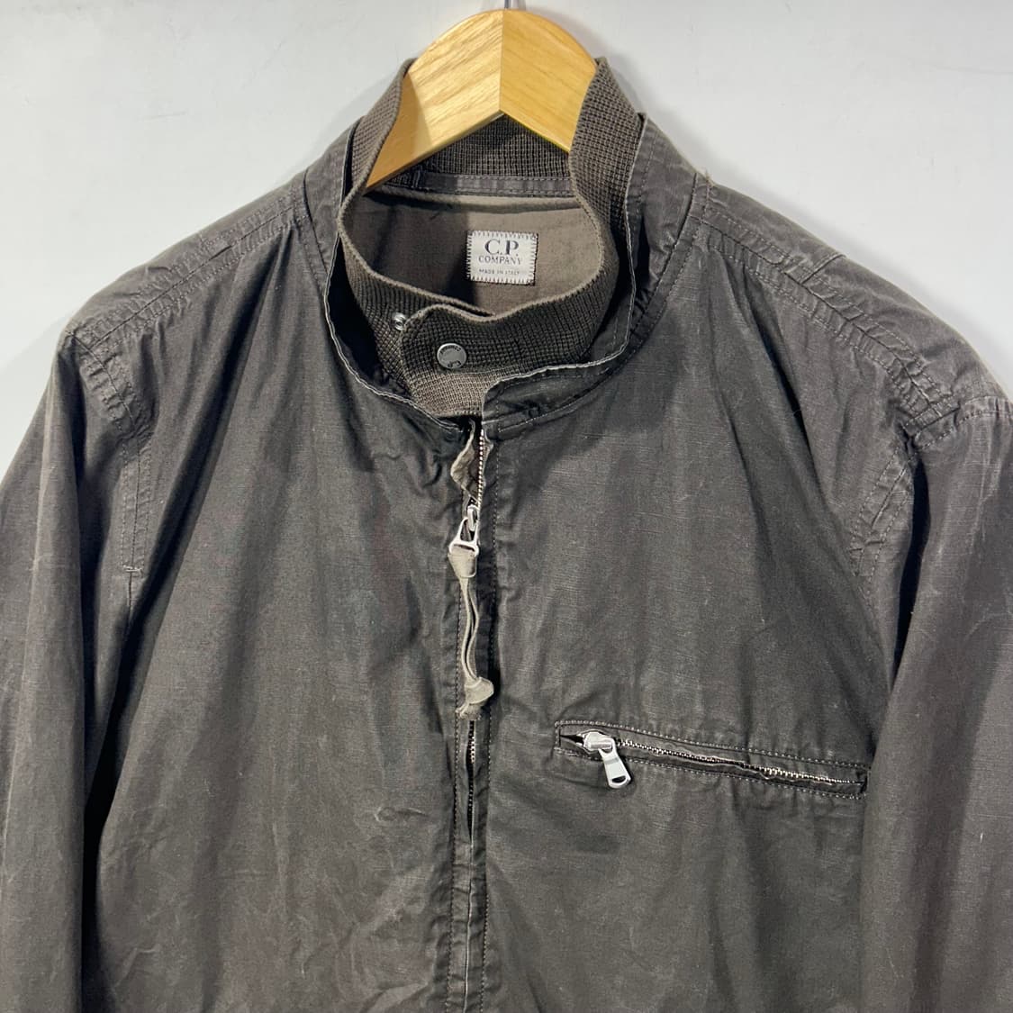 [C.P Company] 00s 씨피컴퍼니 트윌 지퍼 워싱 자켓 상품이미지3