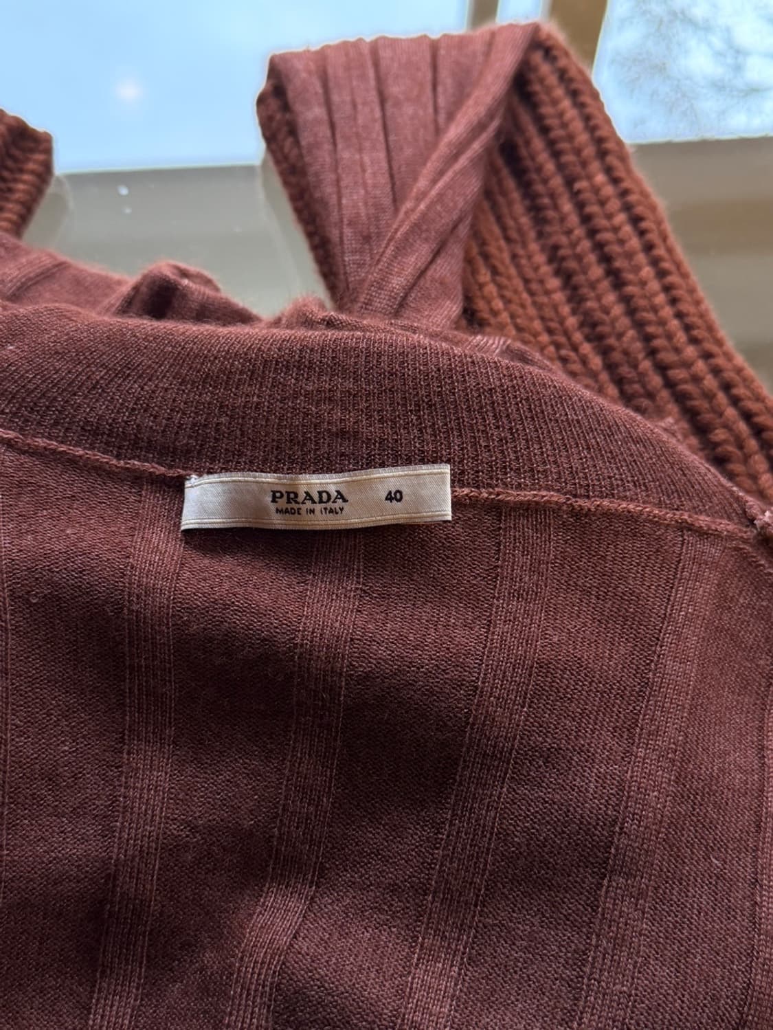 PRADA 프라다 캐시미어 터틀넥 니트 55~66 상품이미지5