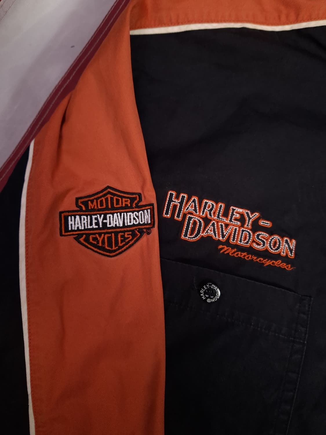 오리지날 할리데이비슨 빅로고 라이더 셔츠 상품이미지4