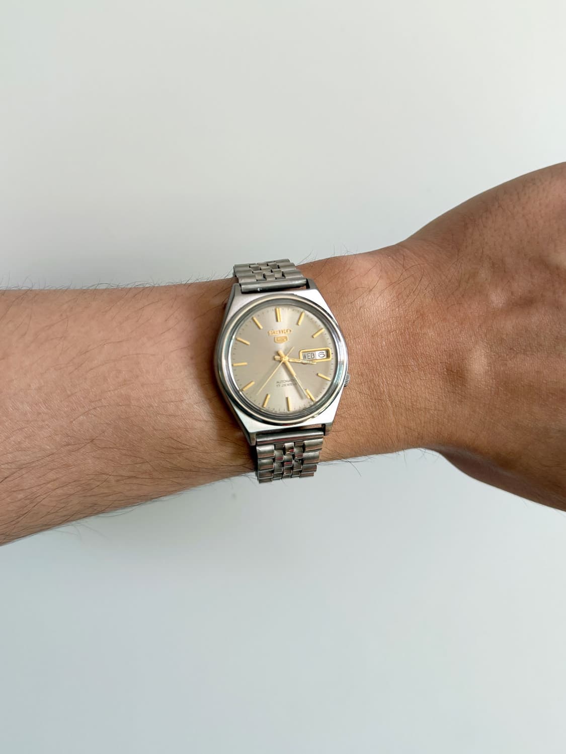 80s SEIKO5 Automatic Metal Watch 상품이미지6