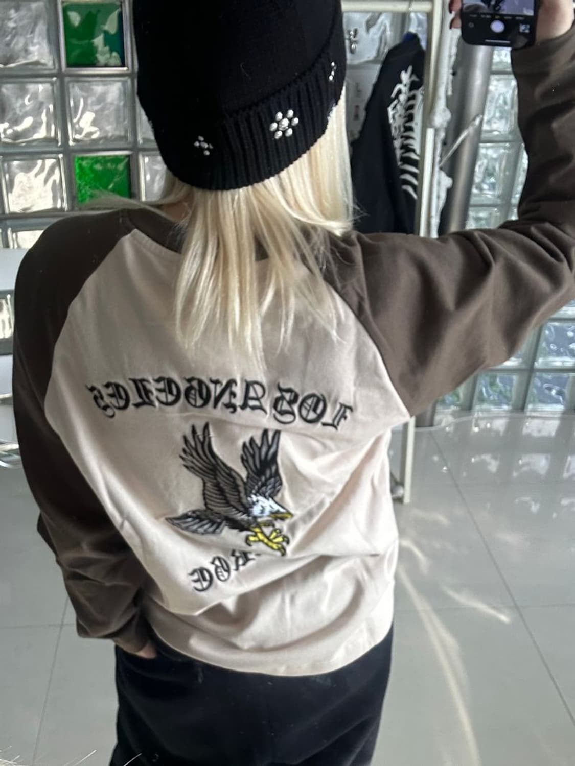 EAGLE RAGLAN LS TEE 이글 래글런 LS 티 상품이미지1