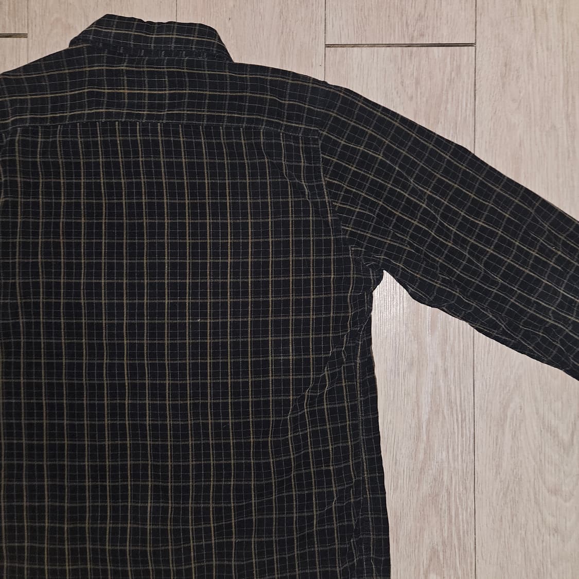 90s armani jeans 체크 셔츠 상품이미지6