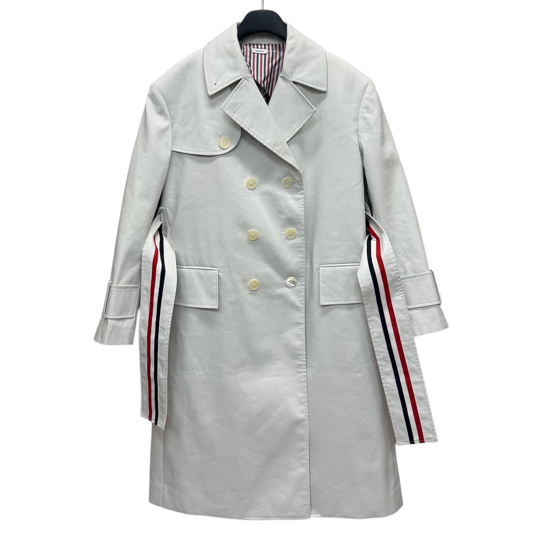 톰브라운 RWB 커프스 매킨토시 벨트 트렌치 코트 ( 88 ) 상품이미지1