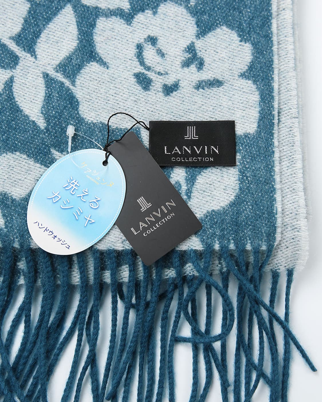 LANVIN Cashmere Floral Muffler 상품이미지5