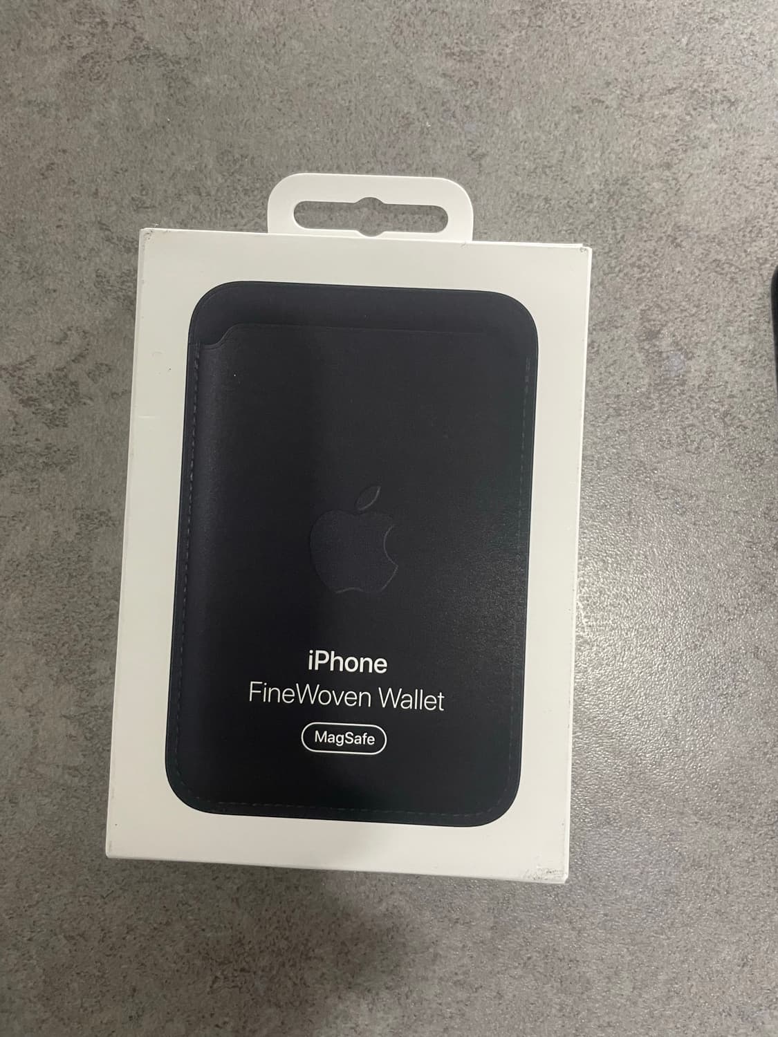 애플 파인우븐 맥세이프 카드지갑 블랙 상품이미지2