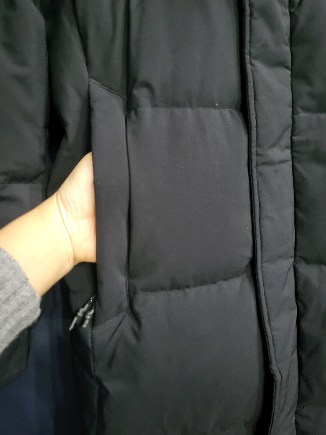 블랙야크 구스다운 롱패딩 상품이미지4