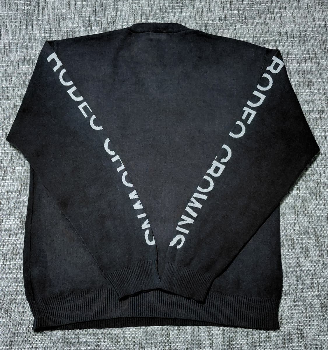 일본 RODEO CROWNS 블랙 니트 L 상품이미지5