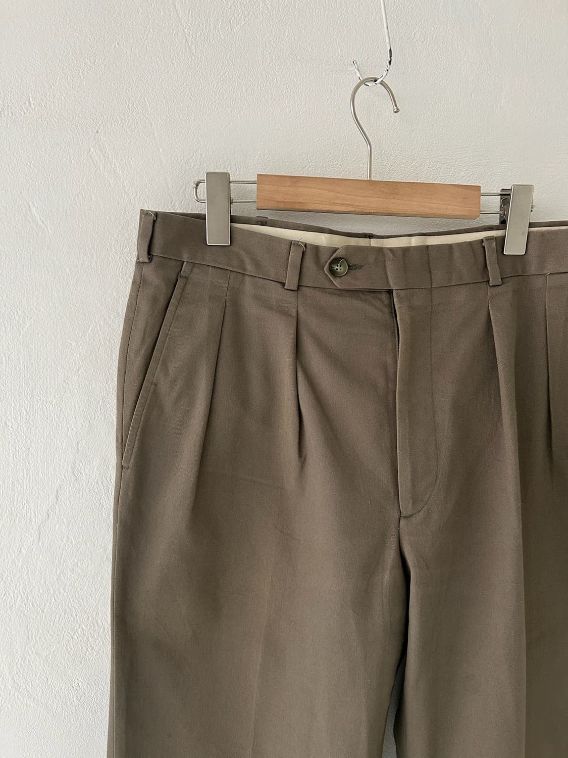 80-90‘s LL Bean 2pleats chino pant. 상품이미지2
