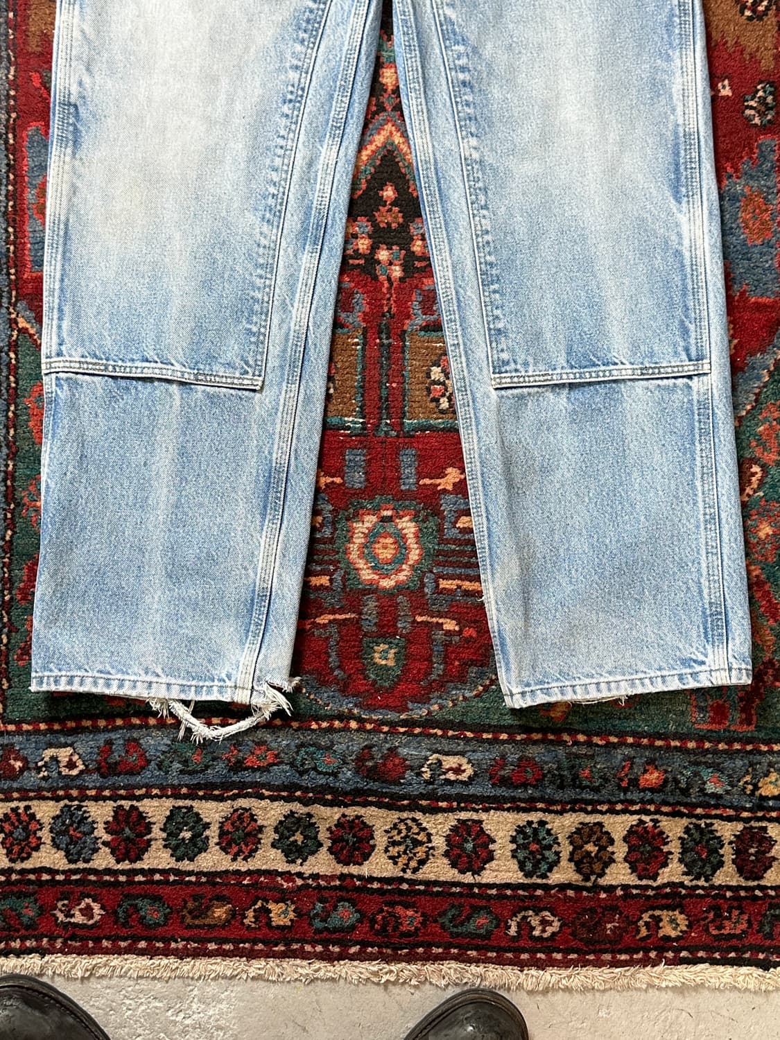 OG 칼하트 데님 더블니 팬츠 칼하트 B73 썩블니 상품이미지7