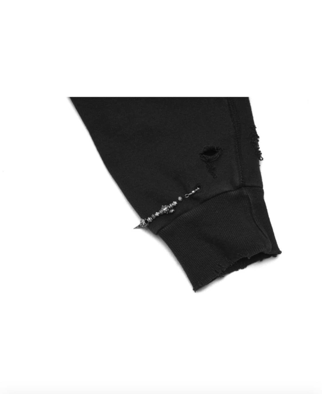 604service distressed jewelry hoodie 판매 상품이미지3