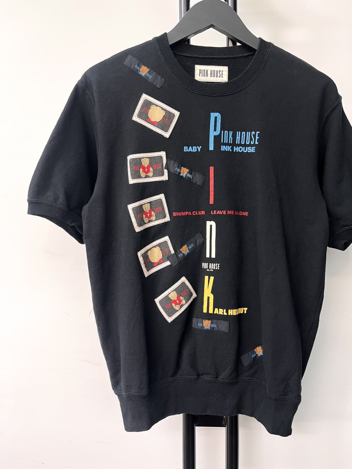 핑크하우스 쇼츠 슬리브 스웻셔츠 상품이미지3