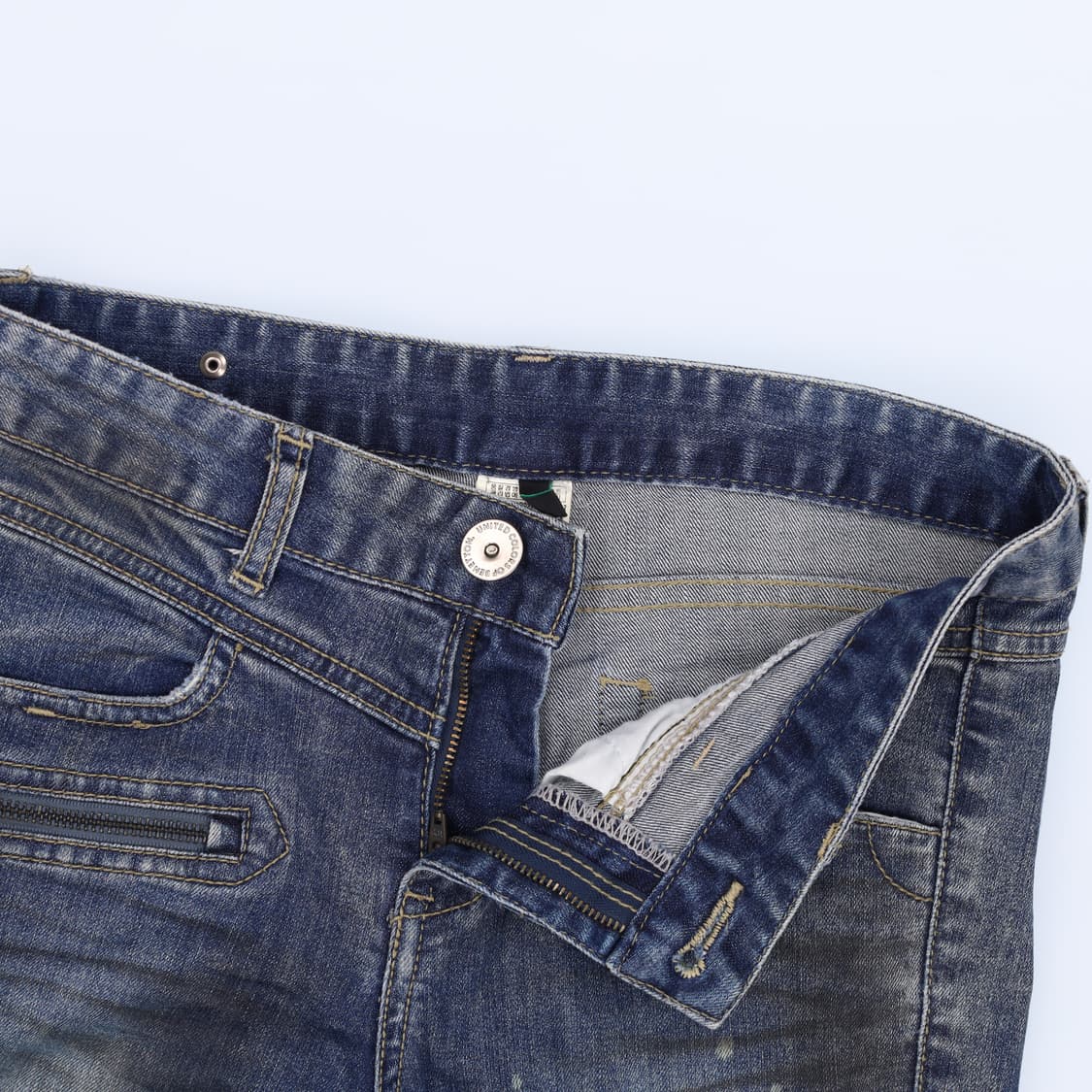 [42] 베네통 여성 스키니 데님팬츠 1217H1 상품이미지6