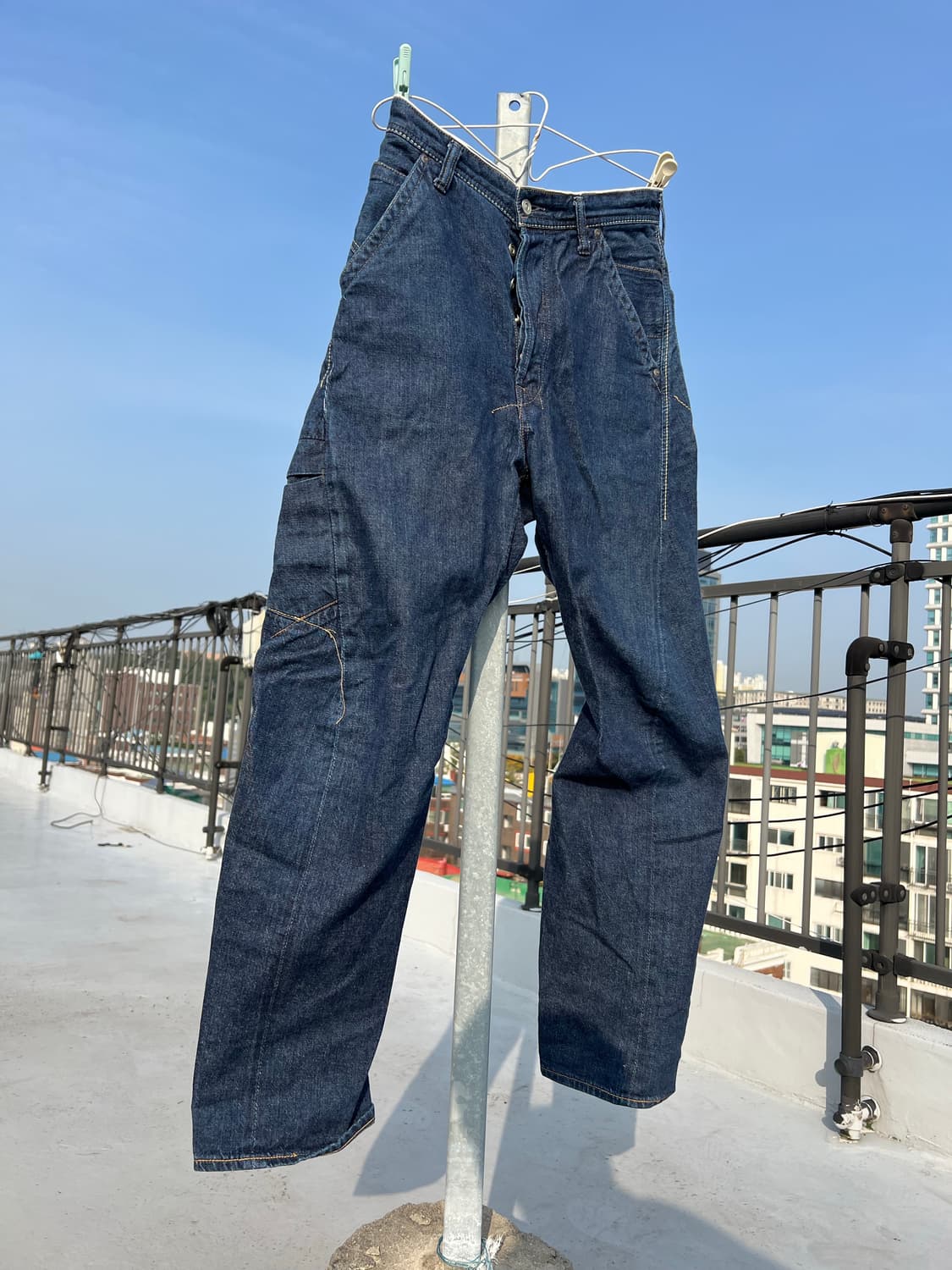 존불 커브드 데님 상품이미지6