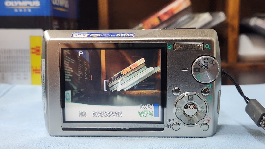 올림푸스 뮤 1000 빈티지 디카 (박스풀) 상품이미지5
