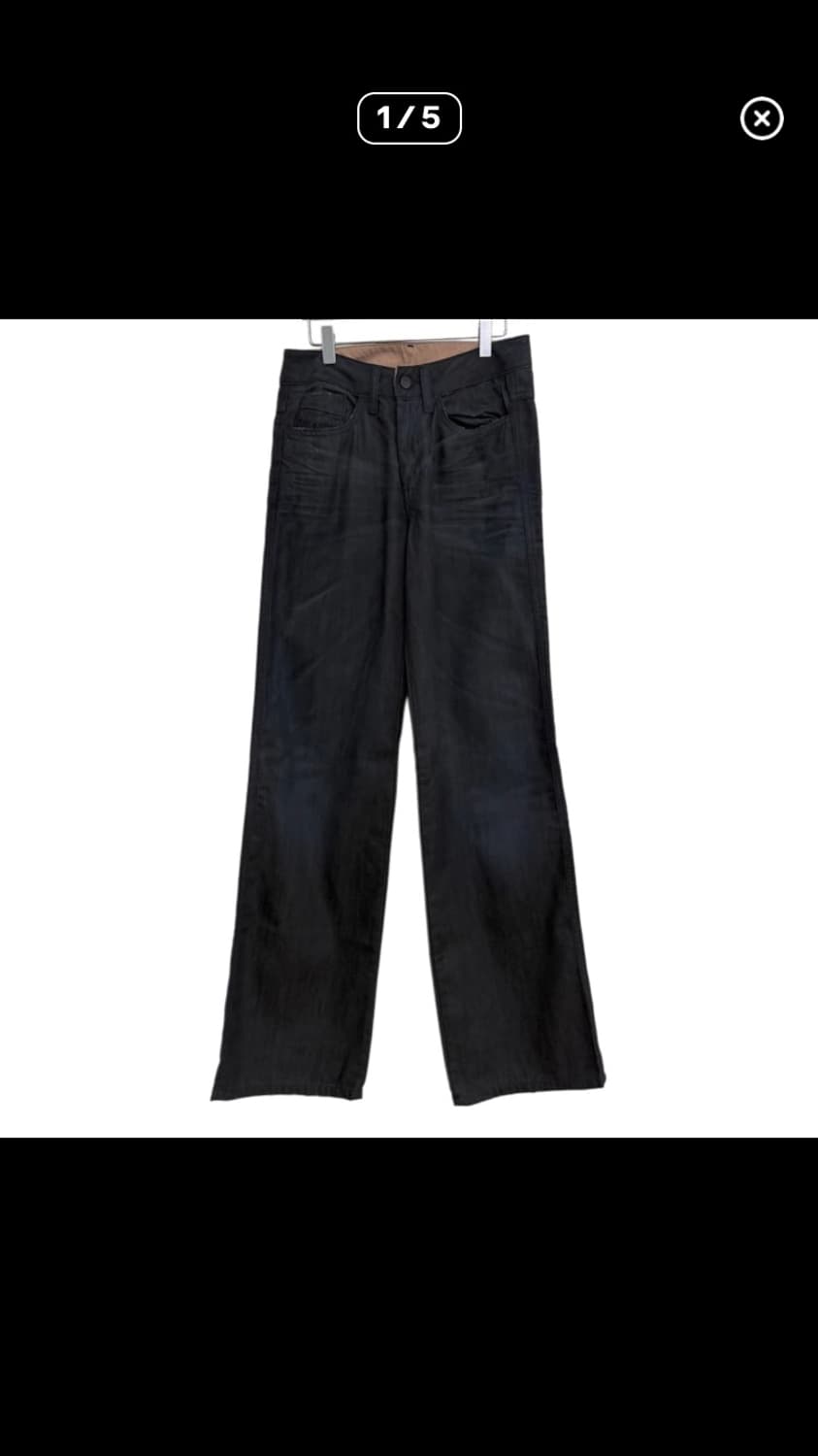 Diesel 블랙골드 라벨 와이드 데님 puxa-a 데님 상품이미지1