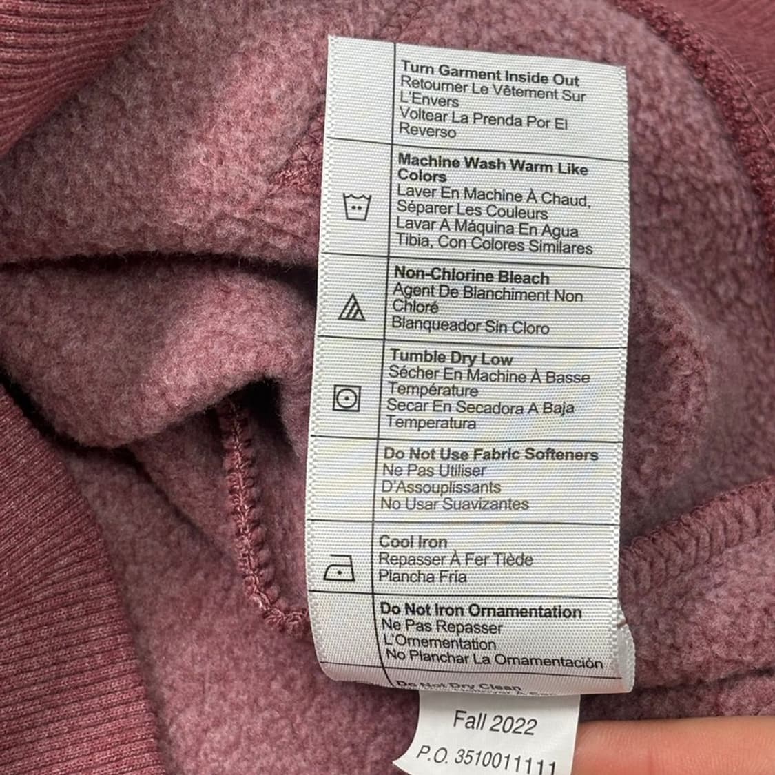 CARHARTT 레인 디펜더 후드티 핑크 L 상품이미지7