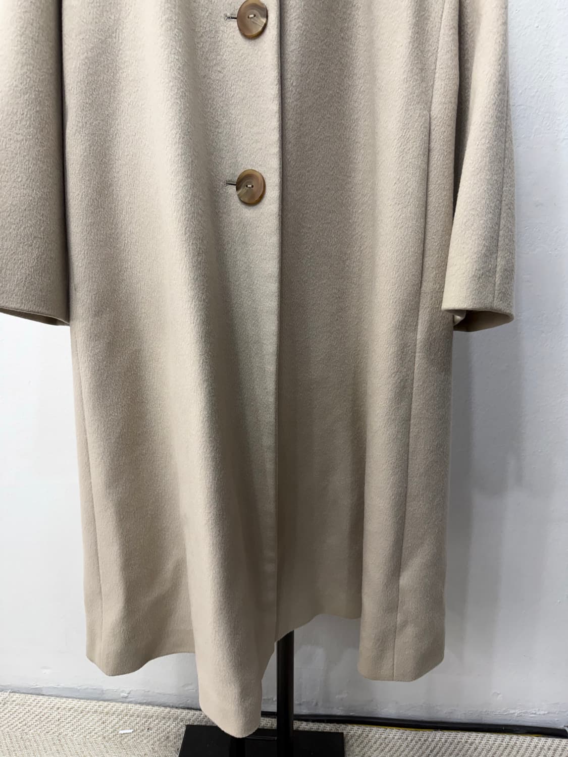 정품) SYSTEM 시스템 한섬 캐시미어 코트 82 상품이미지4