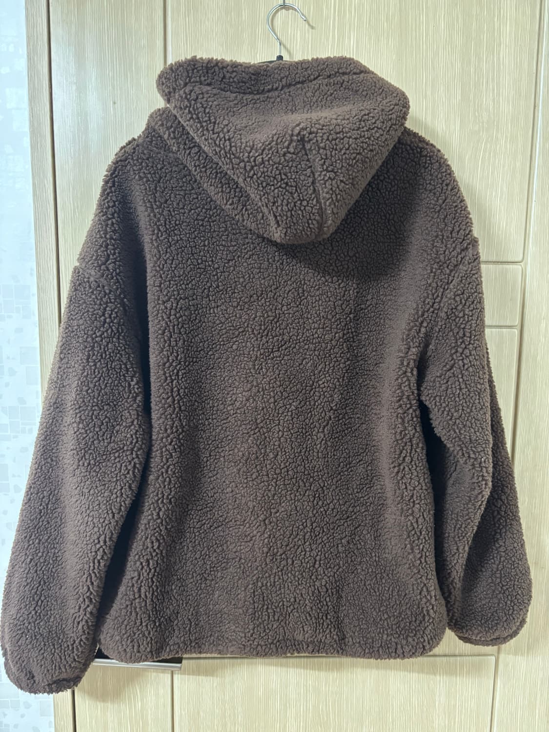 오아이오아이 플리스 아노락 브라운 상품이미지4