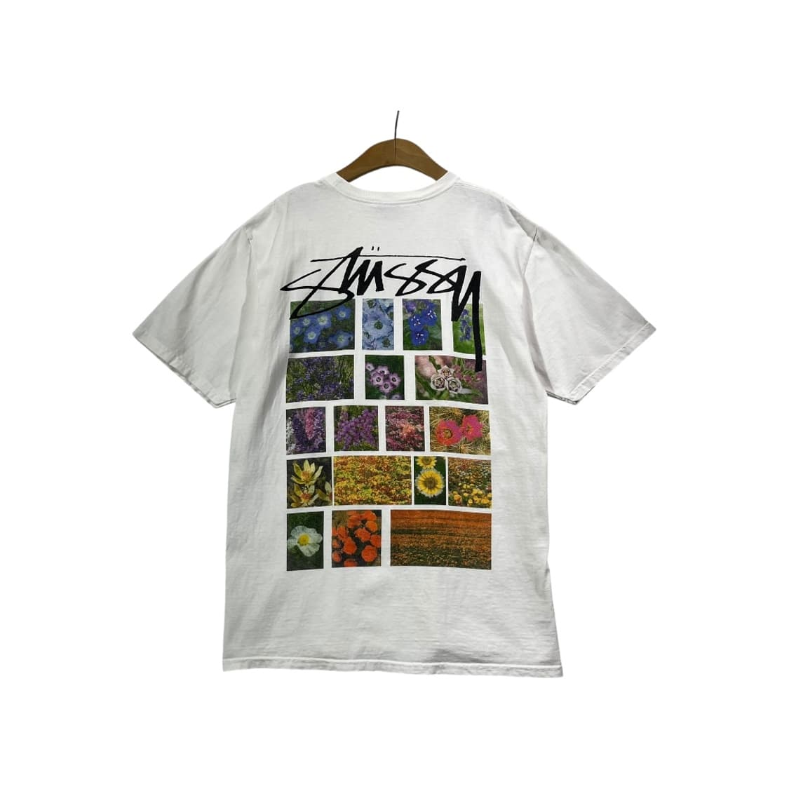 [STUSSY] 스투시 플라워 피그먼트 다이드 반팔 티셔츠 상품이미지1
