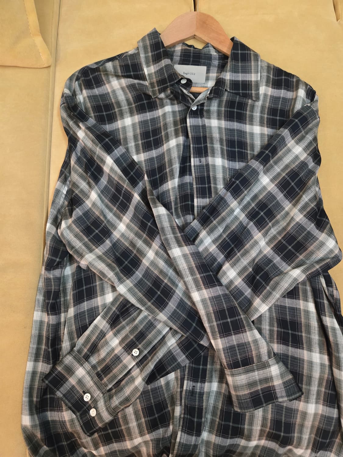 레이온 옴브레이셔츠 비긴202 상품이미지2