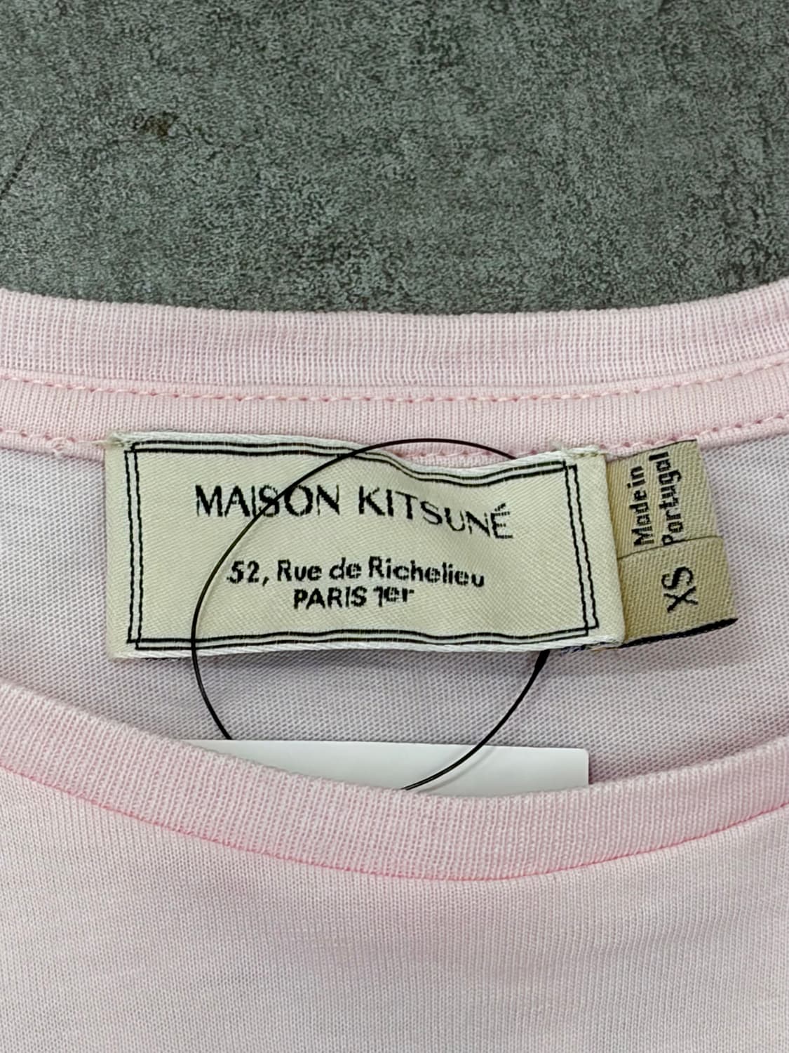메종키츠네 핑크 폭스 반팔티 상품이미지5