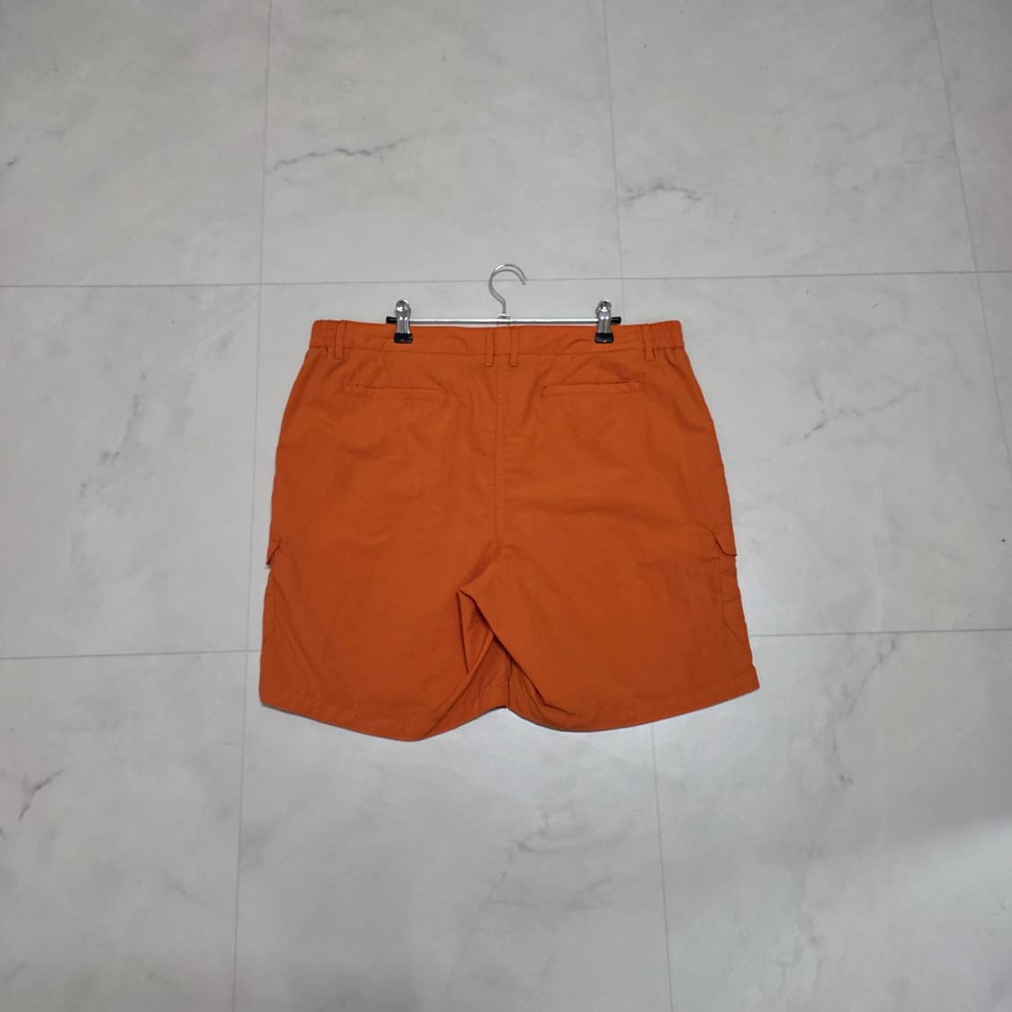 XL 몽벨 나일론 카고 쇼츠 반바지 오렌지 상품이미지3