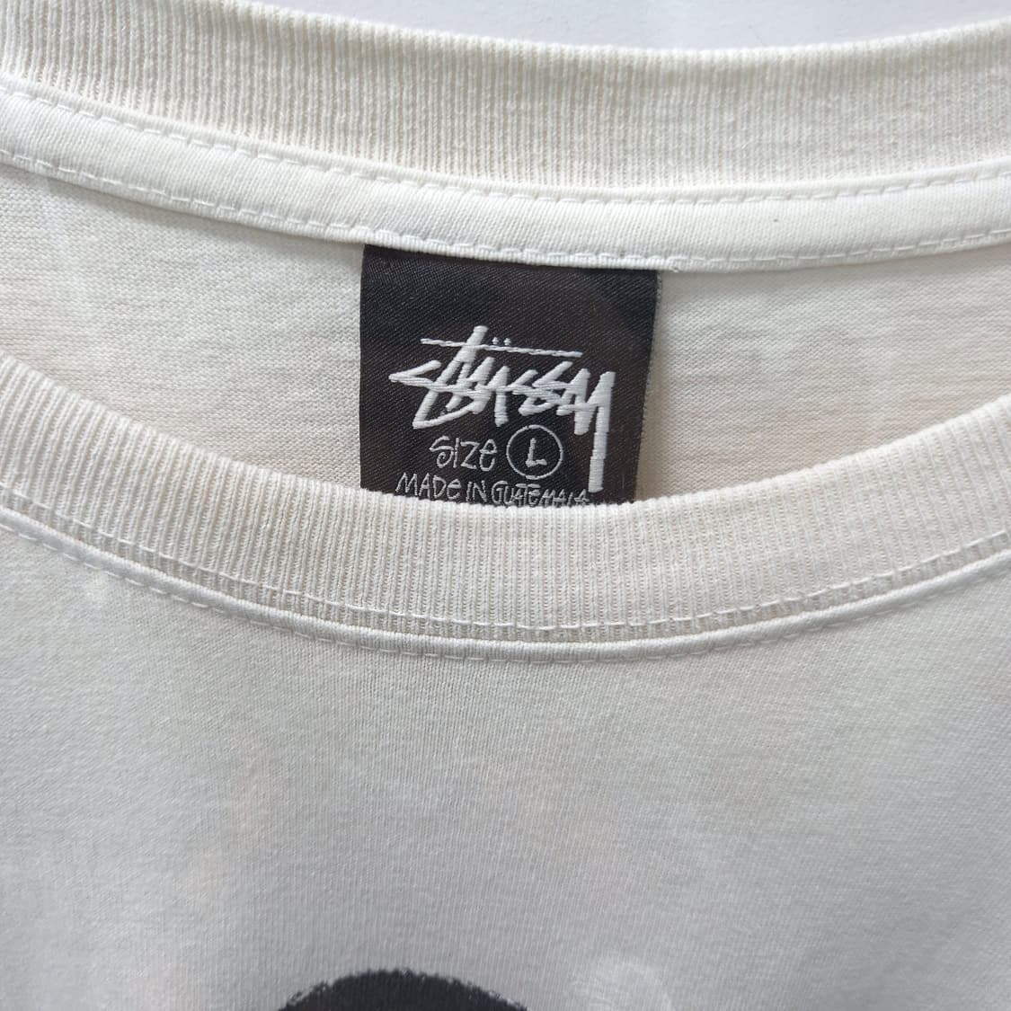 스투시 x 마틴 로즈 스탠드 펌 피그먼트 다이드 티 내츄럴 L / 할인 상품이미지5