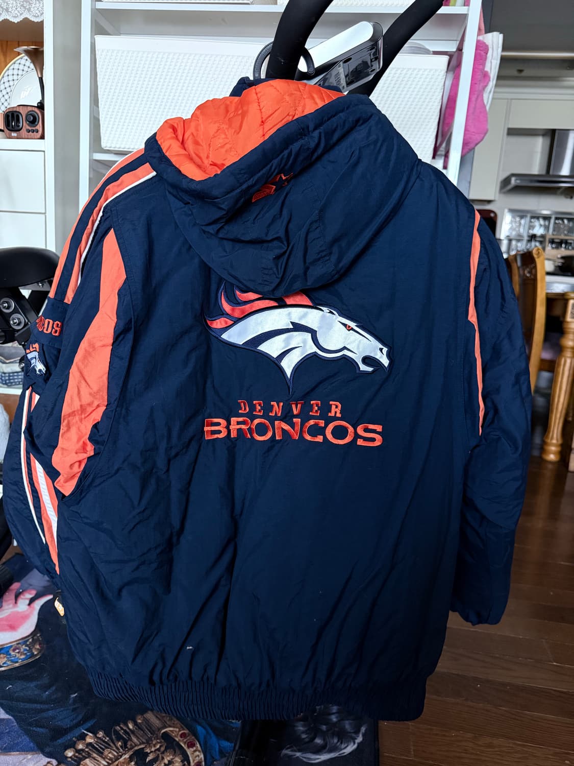 스타터 NFL 덴버 브롱코스 패딩 점퍼 상품이미지2