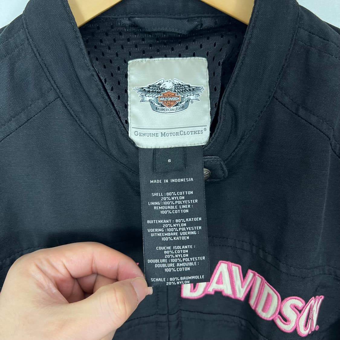 H-D 할리데이비슨 빅로고 레이싱 자켓 상품이미지6