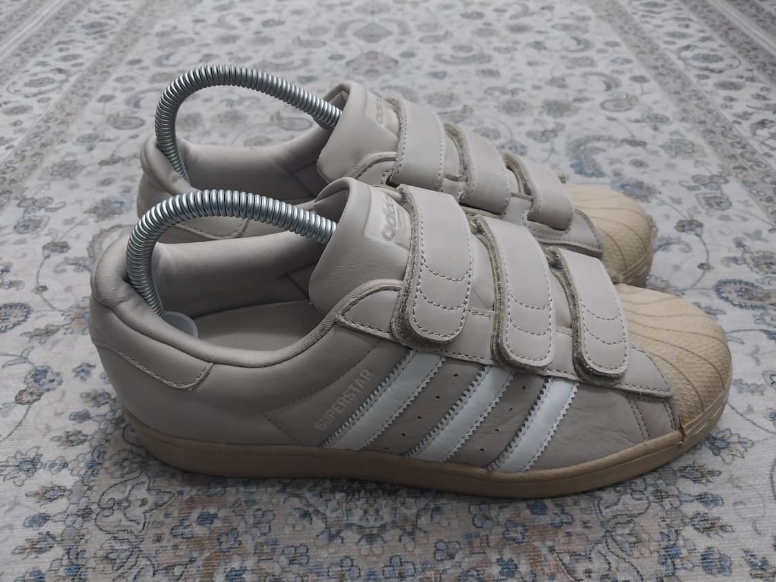 아디다스 슈퍼스타 CF 벨크로 원더베이지 250mm 상품이미지5