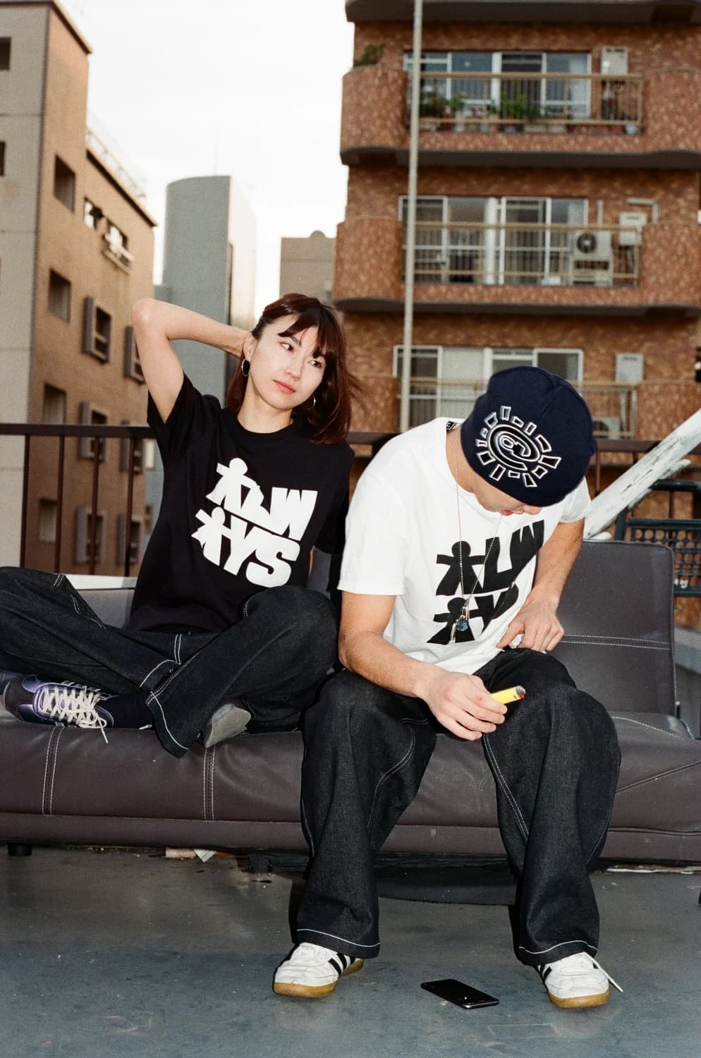 Adwysd human tshirt - black 상품이미지1