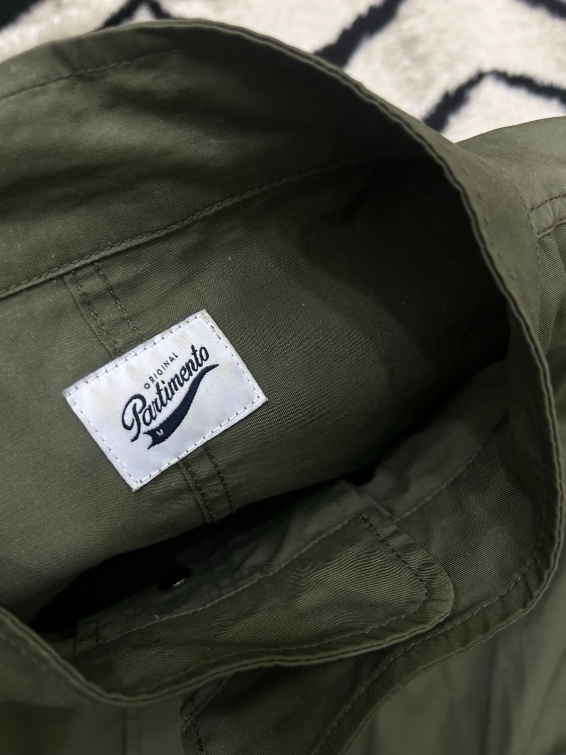 [M]파르티멘토 피쉬테일 /카키 상품이미지5