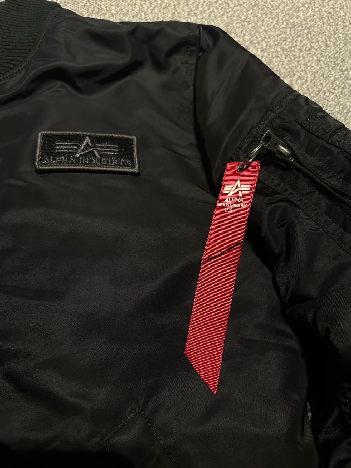 알파인더스트리 ma-1 항공점퍼 XS 상품이미지2