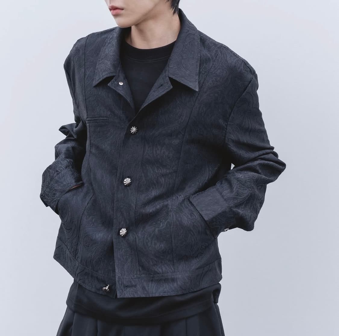  eyc  Paisley Jacquard Trucker 상품이미지1