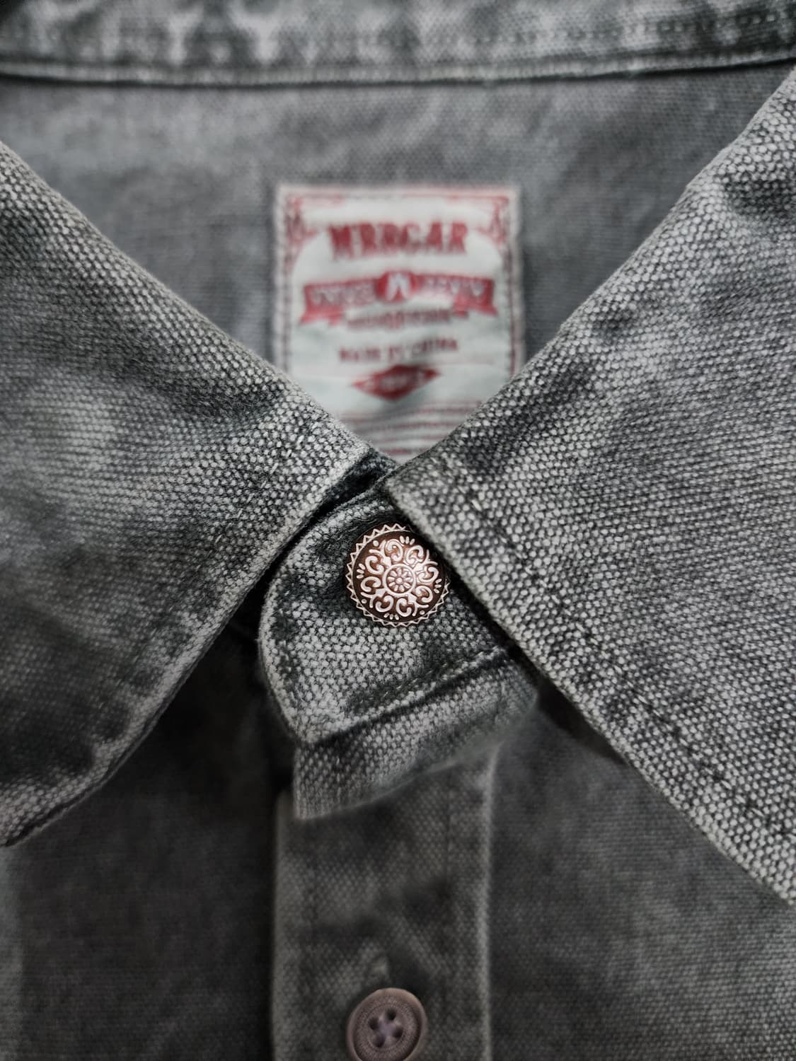 MBBCAR 빈티지 아메카지 워크 셔츠 L 상품이미지4