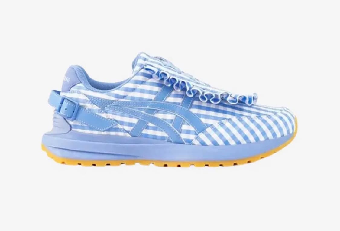 230 아식스 x 슈슈통 타사 SC 플러스 블루 깅엄 상품이미지1