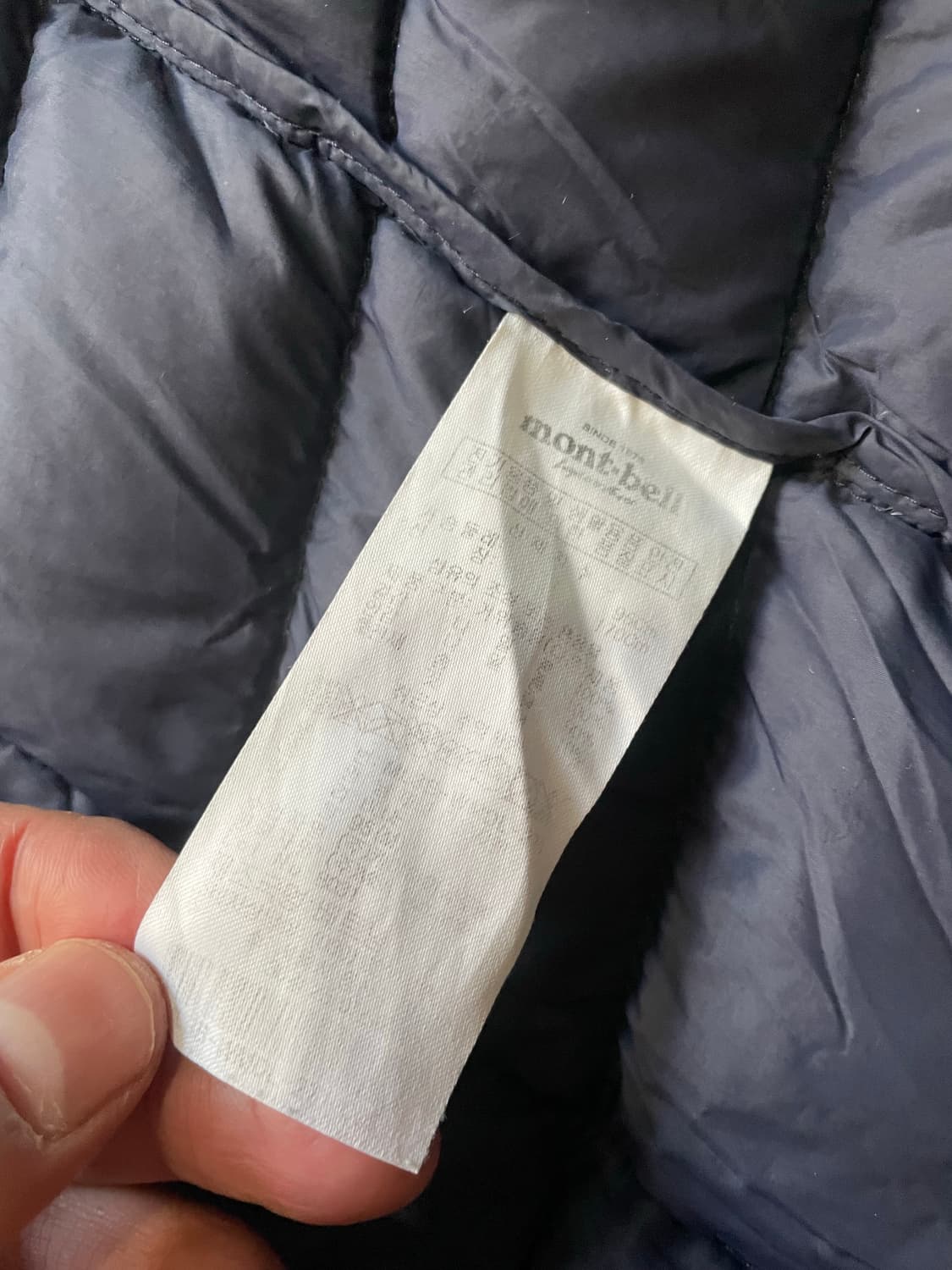 몽벨 경량패딩 M 상품이미지8