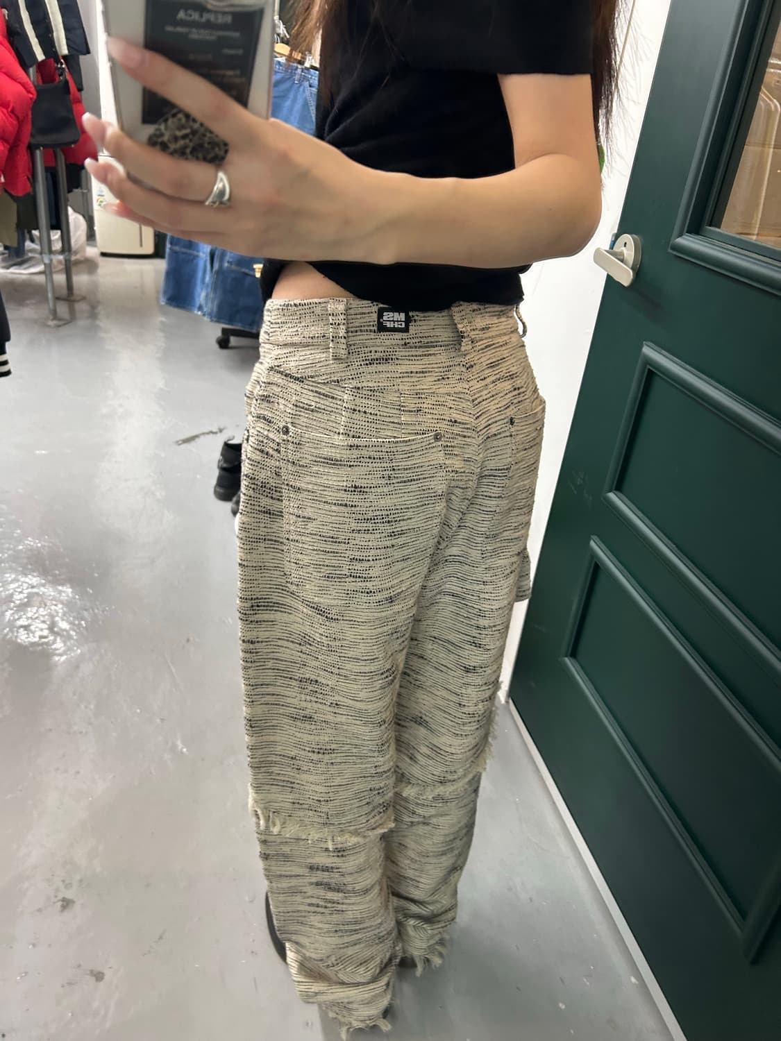 미스치프 블랭킷 팬츠 상품이미지1